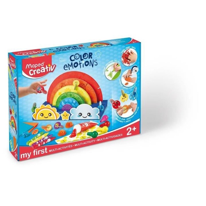 MAPED CREATIV - Mon Premier Arc en Ciel - Un coffret multi-activités