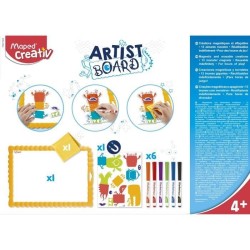 MAPED CREATIV - Artist Board - Ardoise Créations Magnétiques et Effacables