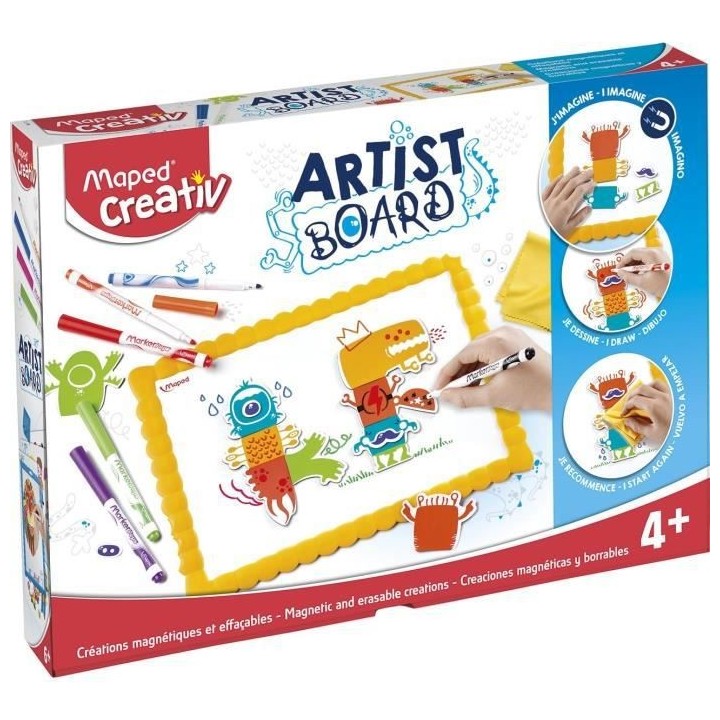 MAPED CREATIV - Artist Board - Ardoise Créations Magnétiques et Effa