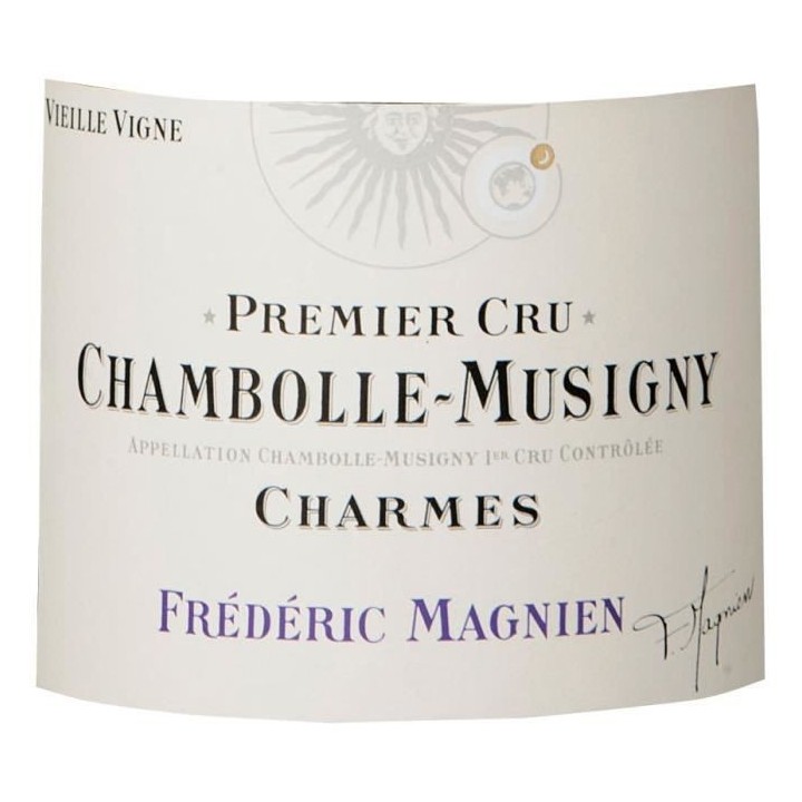 Frédéric Magnien Charmes 2013 Chambolle-Musigny Premier Cru Vieilles