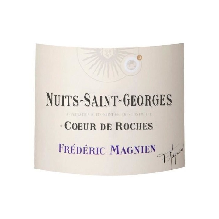 Frédéric Magnien Coeur de Roches 2017 Nuits-Saint-Georges - Vin roug