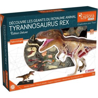 Jeu scientifique Paléontologie T-REX dinosaure - Edition deluxe - MGM