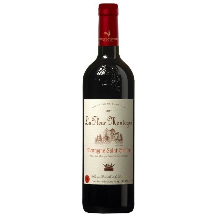 La Fleur Montagne 2017/2019 Montagne Saint-Emilion - Vin rouge de Bord