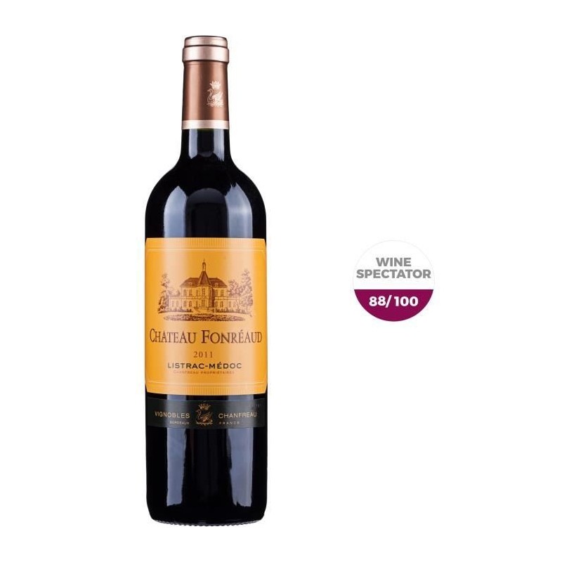 Château Fonréaud 2011 Listrac-Médoc - Vin rouge de Bordeaux