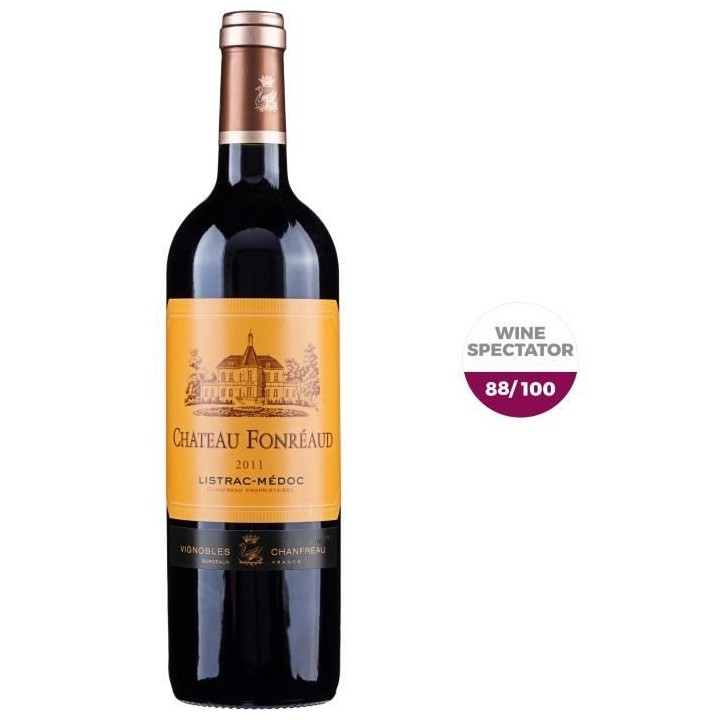 Château Fonréaud 2011 Listrac-Médoc - Vin rouge de Bordeaux