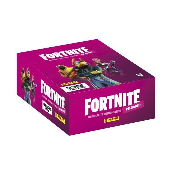 FORTNITE Series 2 Trading Card Collection RELOADED Boite de 36 pochett
