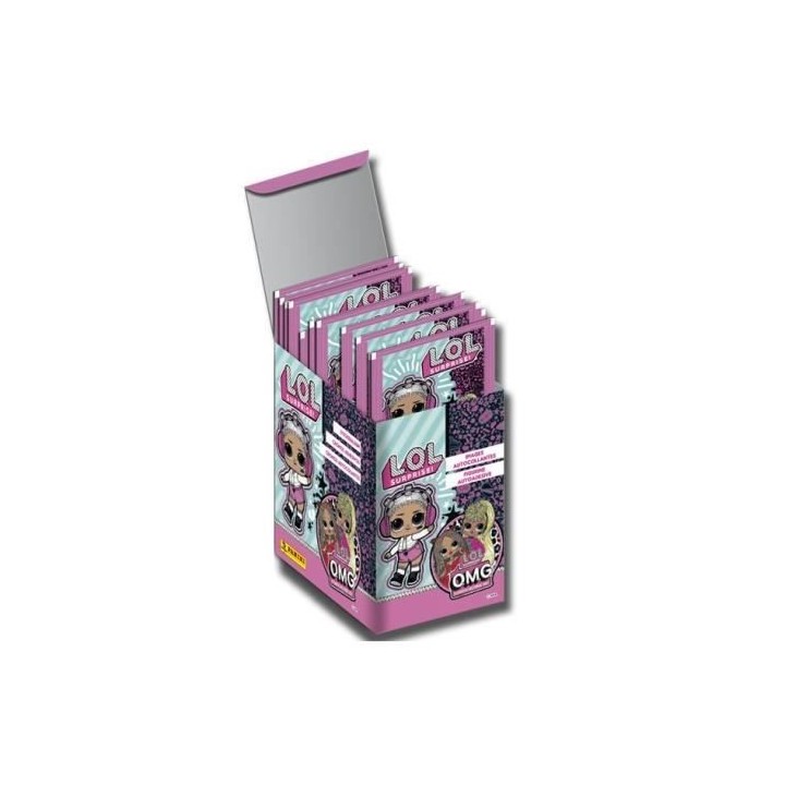 LOL Surprises 4 OMG STICKERS - Boite de 50 pochettes - PANINI Carte a