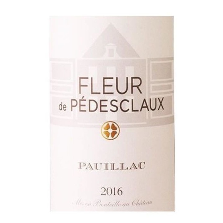 Fleur de Pedesclaux 2016 Pauillac - Vin rouge de Bordeaux