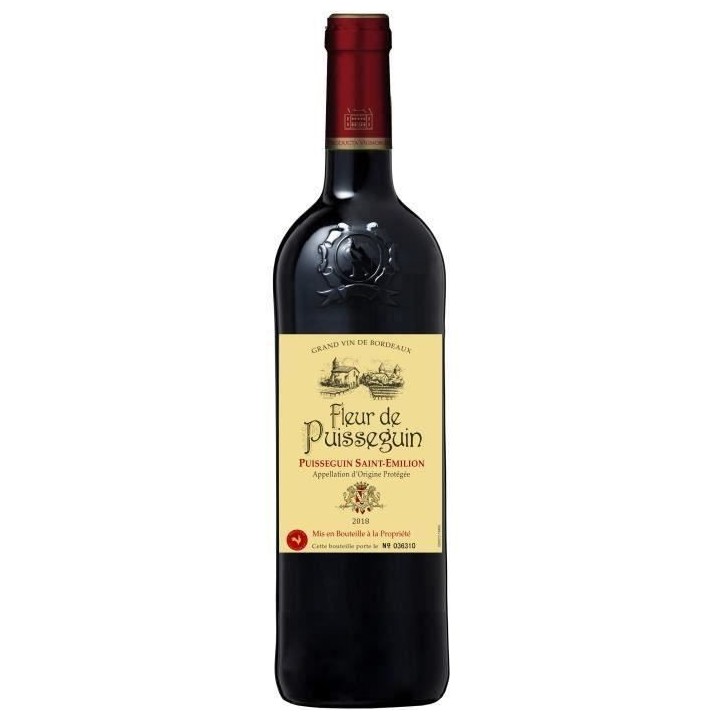 Fleur de Puisseguin 2019 Puisseguin Saint-Emilion - Vin rouge de Borde