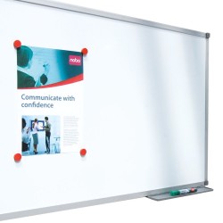 Tableau magnétique Nobo Basic 150 x 100 cm Blanc Aluminium Acier