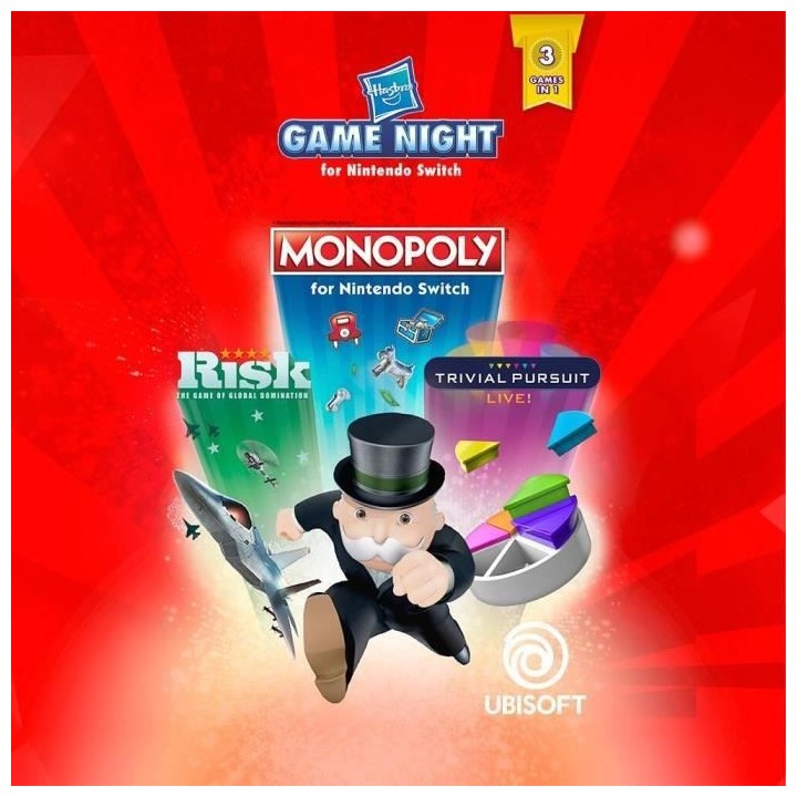 Hasbro Game Night Jeu Switch (Code dans la boite)