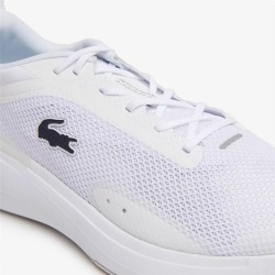 Chaussures casual homme Lacoste Run Spin Evo Textile Blanc