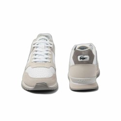 Chaussures casual homme Lacoste Partner Piste Leather Beige