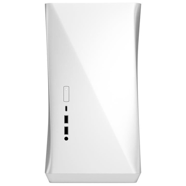 FRACTAL DESIGN BOITIER PC Era ITX - Silver- White Oak - Gris - Format