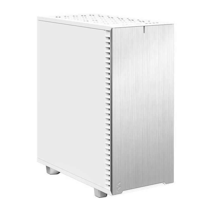 FRACTAL DESIGN BOITIER PC Define 7 - Compact Blanc Panneau Solide - Blanc - Format ATX (FD-C-DEF7C-05)