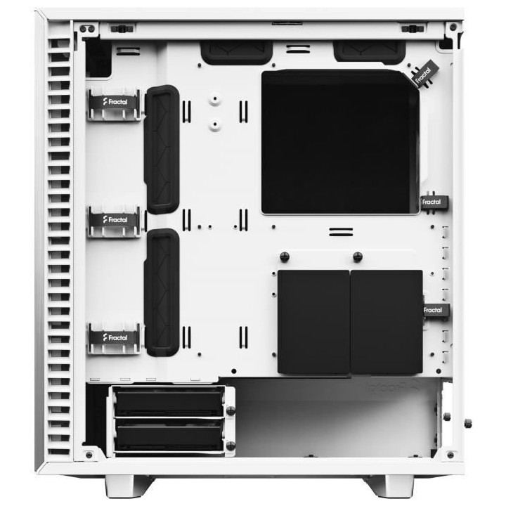 FRACTAL DESIGN BOITIER PC Define 7 - Compact Blanc Panneau Solide - Bl