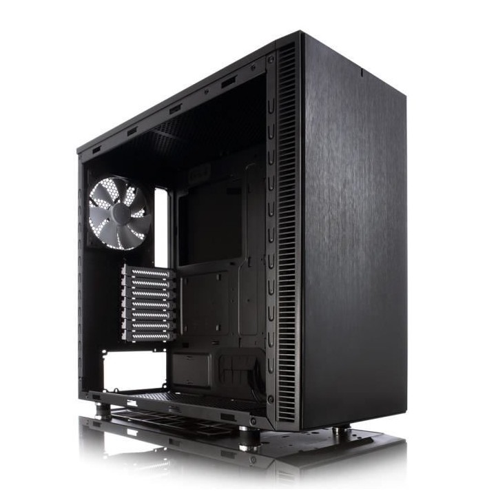 FRACTAL DESIGN BOITIER PC Define S - Moyen Tour - Noir - Format ATX (F