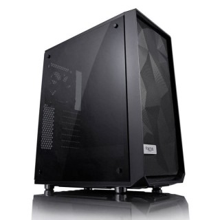 FRACTAL DESIGN BOITIER PC Meshify C - Noir - Verre trempé - Format AT