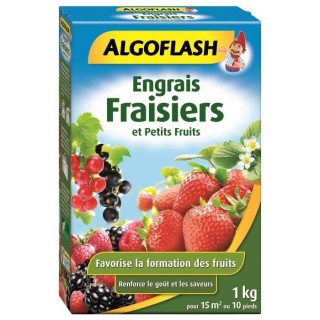 ALGOFLASH Engrais Fraisiers et Petits Fruits - 1kg