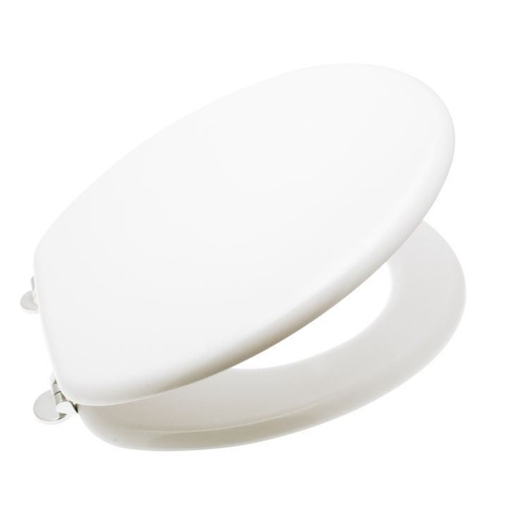 FRANDIS Abattant WC bois blanc