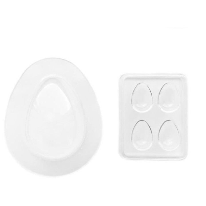 FRIFRI ZCMOUL3 - Moules 3D oeufs de Pâques - Sans BPA - Facile a util