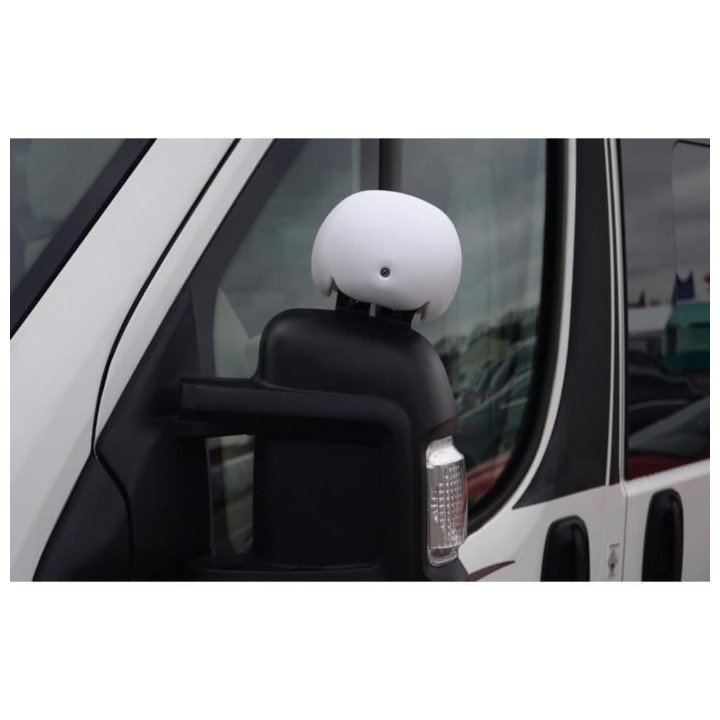 MILENCO Miroir Anti Angle Mort Spot - Blanc