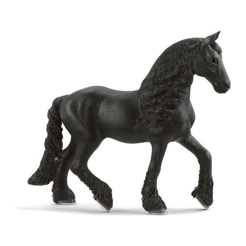 SCHLEICH - Figurine Jument Frison - 13906 - Horse Club