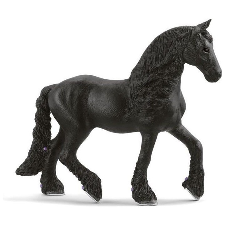 SCHLEICH - Figurine Jument Frison - 13906 - Horse Club