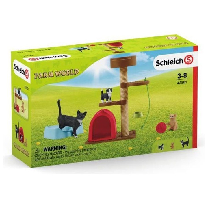 SCHLEICH - Divertissement pour chats mignons