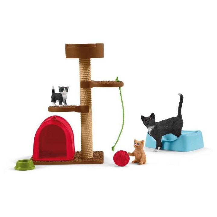 SCHLEICH - Divertissement pour chats mignons