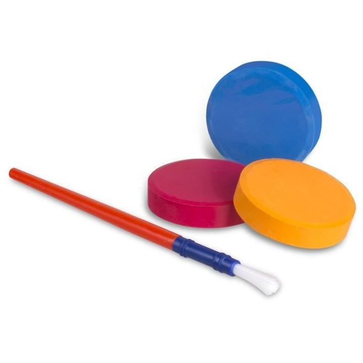 PRIMO 093A8T Pastilles de gouache, épaisseur 13 mm Ø 55 mm, boîte e