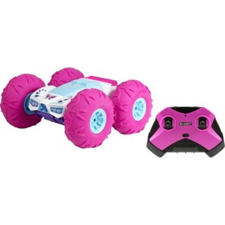 EXOST Voiture Télécommandée tout-terrain 360 Tornado rose - 25cm -