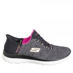 Chaussures de sport pour femme Skechers SUMMITS 149937  Noir