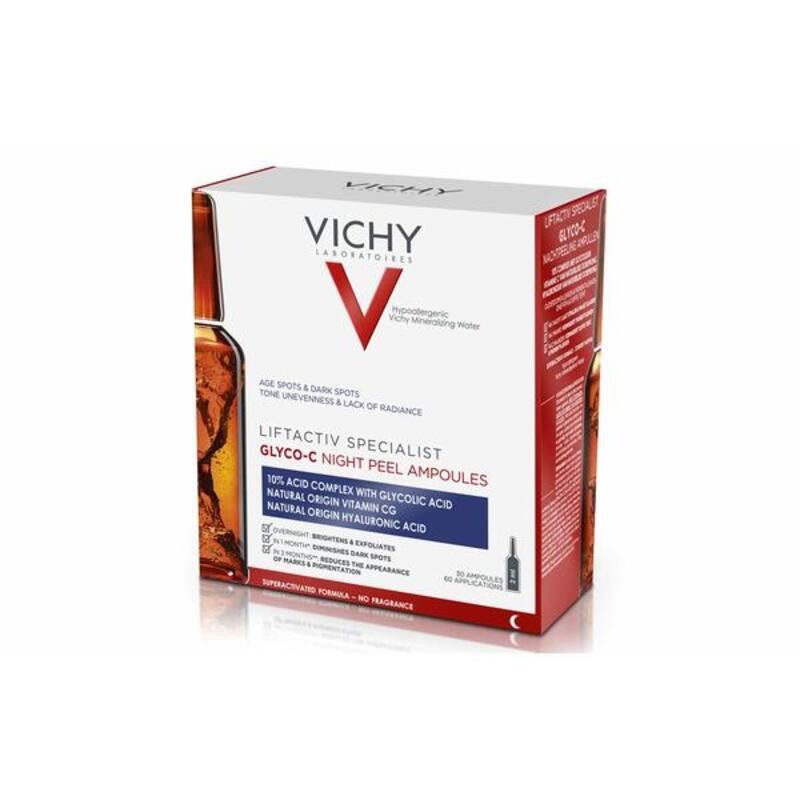 Soin anti-rides Vichy Liftactiv Specialist Glyco-C Ampoules Peeling 2 ml x 30