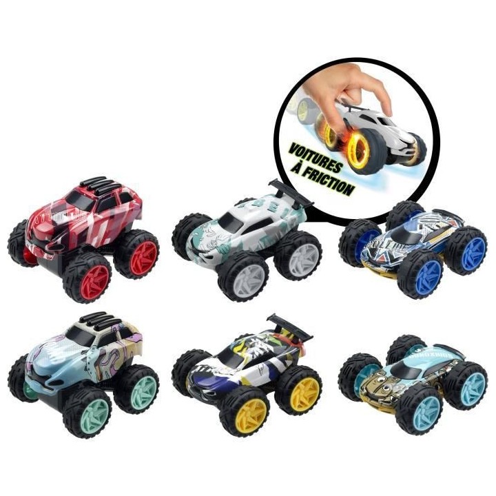 EXOST JUMP - Single set : 1 petite voiture a friction - Petites voitur