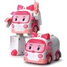 ROBOCAR POLI- Véhicule TRANSFORMABLE AMBRE ambulance