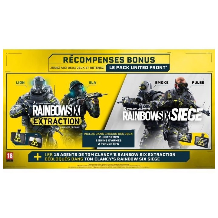 Rainbow Six Extraction - Deluxe Jeu Xbox Series X et Xbox One
