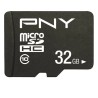 Carte Mémoire Micro SD avec Adaptateur PNY Performance Plus C10