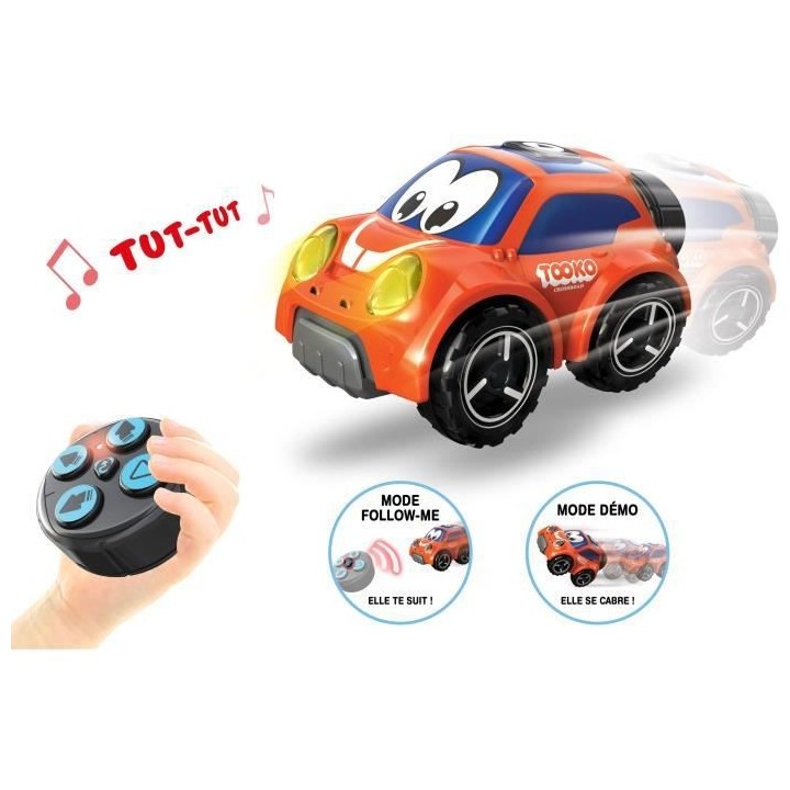 TOOKO - Voiture Télécommandée des 2ans Follow me - Suis votre enfan