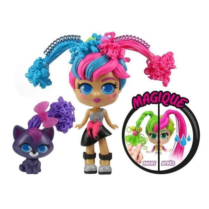 Silverlit Kit de jouets Deluxe Fille Curli Milli and Vogue Multicolore