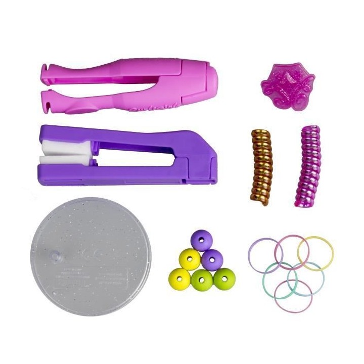 CURLI GRILS - 1 Poupée aux cheveux magiques + 1 animal  Rosli et Koda