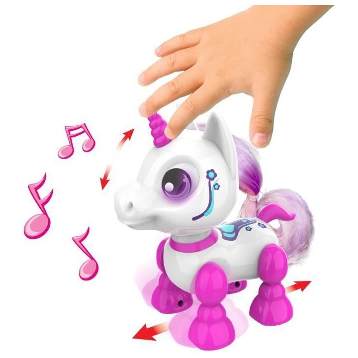 YCOO - ROBOT LICORNE INTERACTIF 13cm