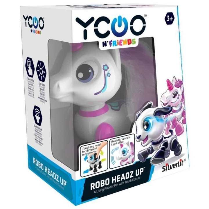 YCOO - ROBOT LICORNE INTERACTIF 13cm