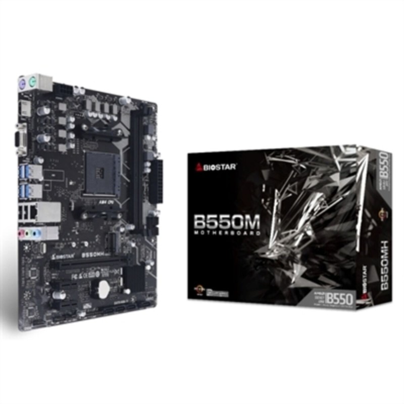 Carte Mère Biostar B550MH mATX AM4 AMD AM4