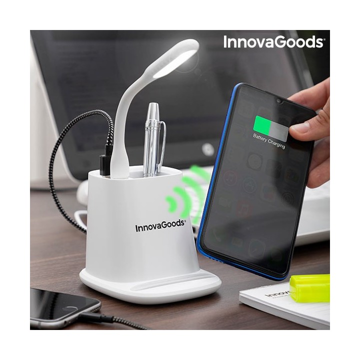 NEVA Lit adulte avec LED contemporain décor gris clair - l 160 x L 20