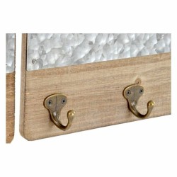 Portemanteau DKD Home Decor Métal Bois MDF 30 x 5 x 54 cm (2 Unités)