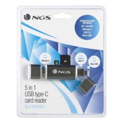 Lecteur de Cartes Externe NGS Ally Reader USB-C