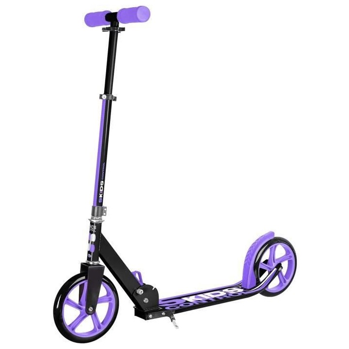 UNIVERSAL - Trottinette pliable ajustable 200mm avec béquille Mauve S
