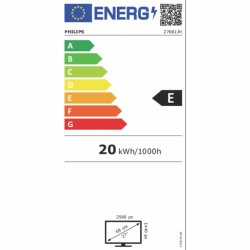 Écran Philips 276B1JH/00 LCD 27" IPS LCD Flicker free 50 - 60 Hz 75 Hz 50-60  Hz 27"