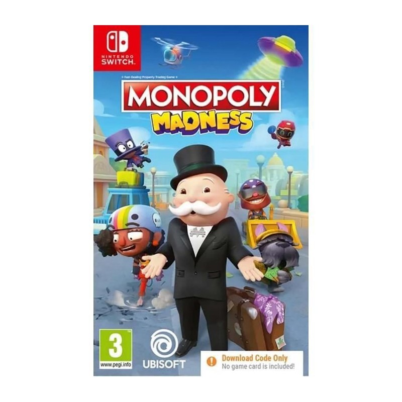 Monopoly Madness Jeu Switch - CIB